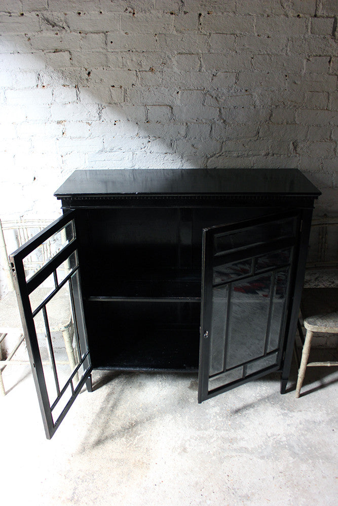 A Good Quality Aesthetic Movement Ebonised Cabinet in the Manner of E.W.Godwin c.1880