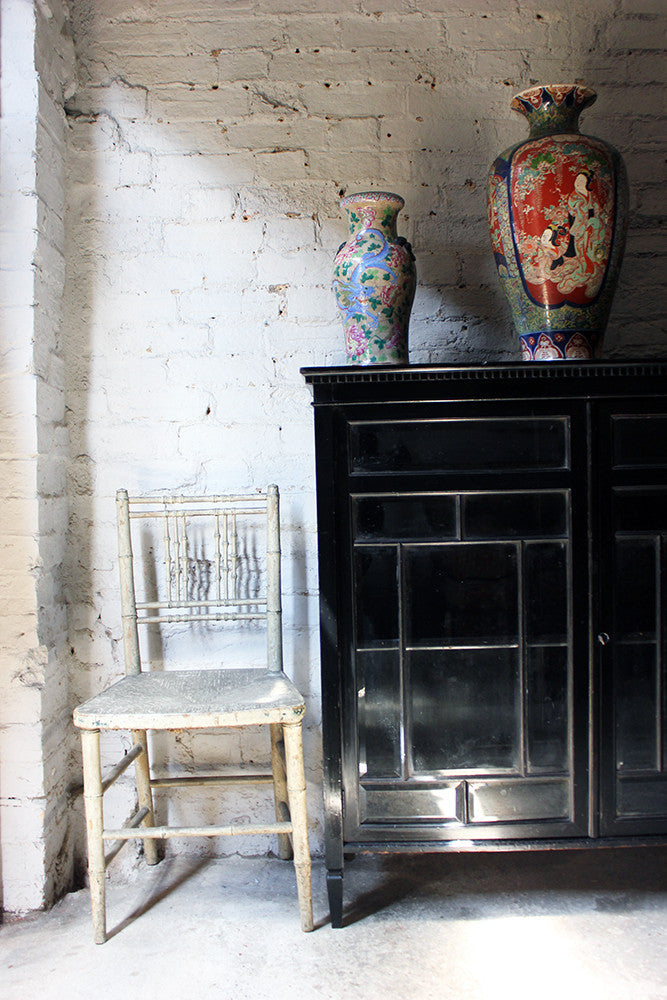 A Good Quality Aesthetic Movement Ebonised Cabinet in the Manner of E.W.Godwin c.1880