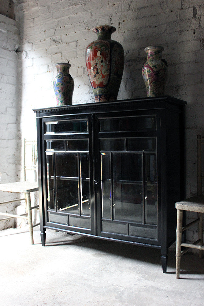 A Good Quality Aesthetic Movement Ebonised Cabinet in the Manner of E.W.Godwin c.1880