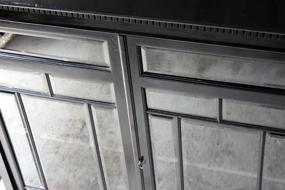 A Good Quality Aesthetic Movement Ebonised Cabinet in the Manner of E.W.Godwin c.1880