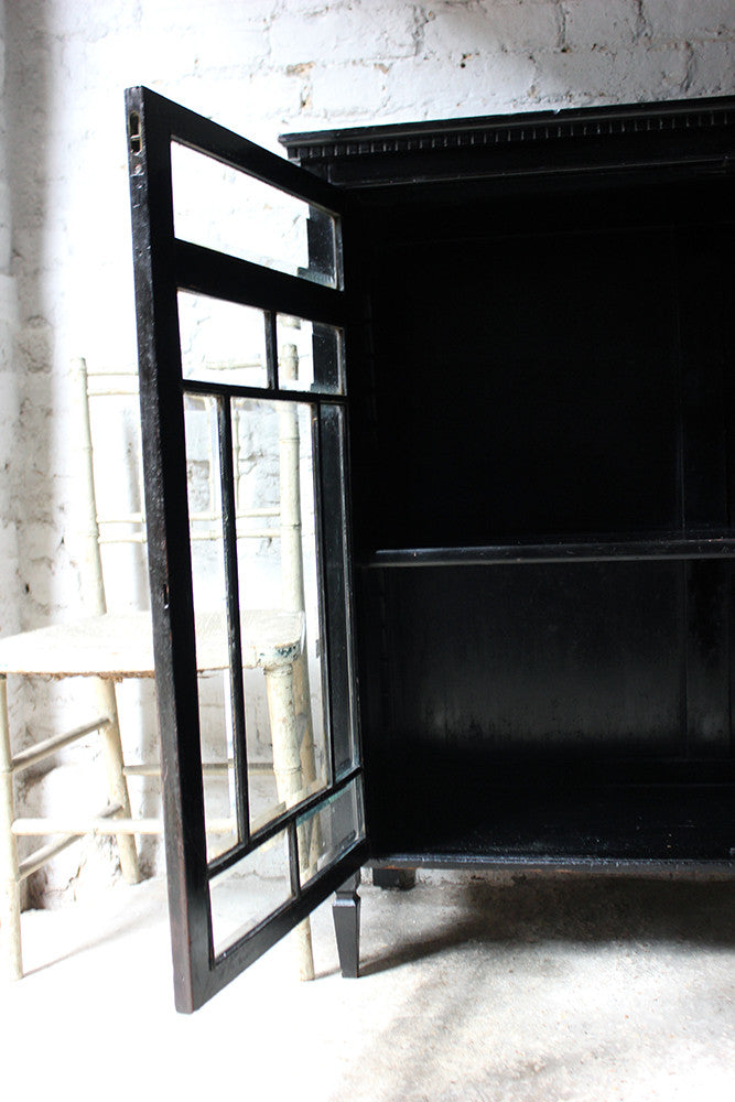 A Good Quality Aesthetic Movement Ebonised Cabinet in the Manner of E.W.Godwin c.1880