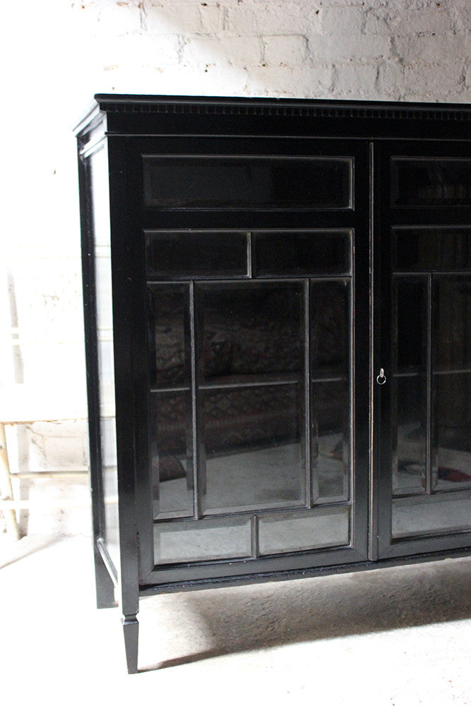 A Good Quality Aesthetic Movement Ebonised Cabinet in the Manner of E.W.Godwin c.1880