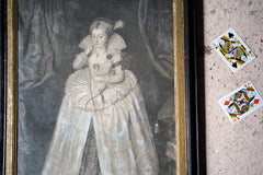 A Framed Mezzotint By John Faber Jr (c.1684-1756); The Most Illustrious Princess Elizabeth Crown'd Queen of England 1742