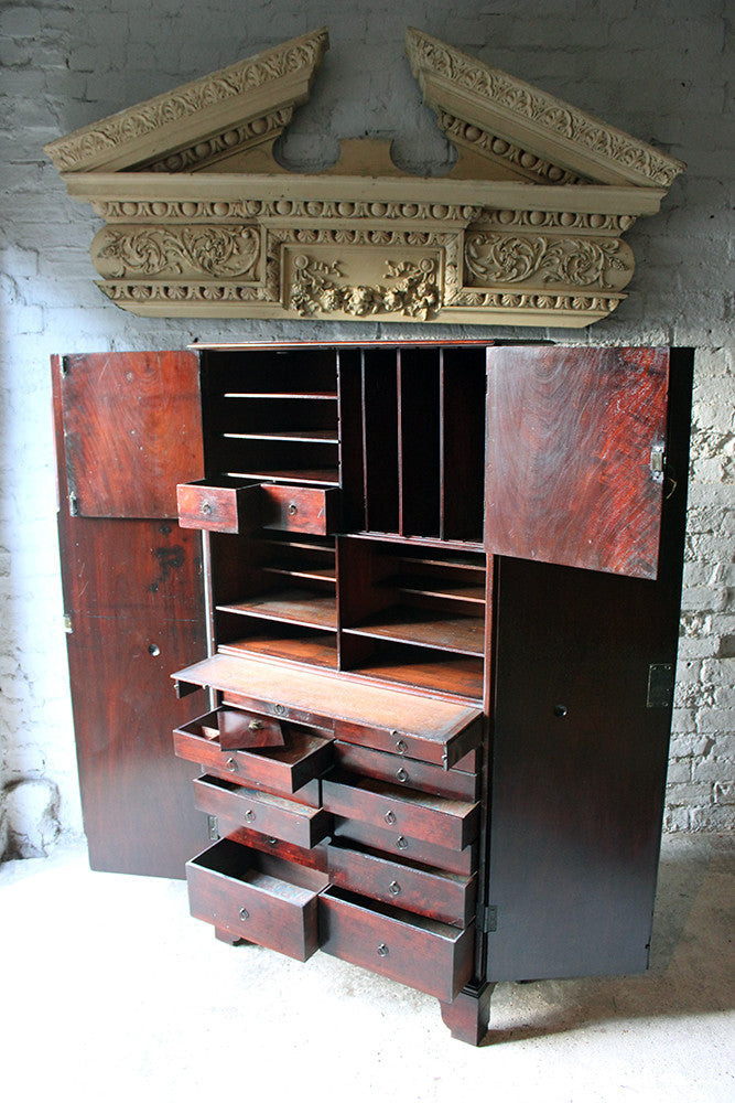 A Fine Quality George III Mahogany Estate Cabinet c.1795