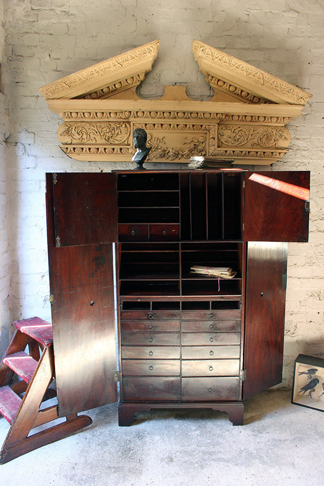 A Fine Quality George III Mahogany Estate Cabinet c.1795