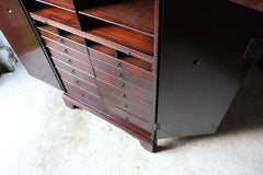 A Fine Quality George III Mahogany Estate Cabinet c.1795