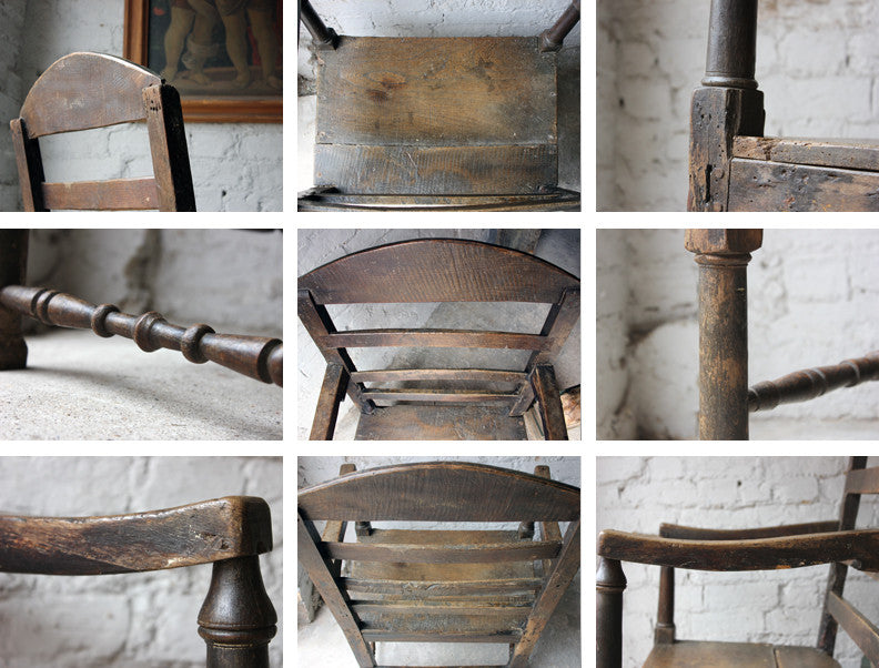 A Charming George II Estate-Made Provincial Open Armchair c.1730
