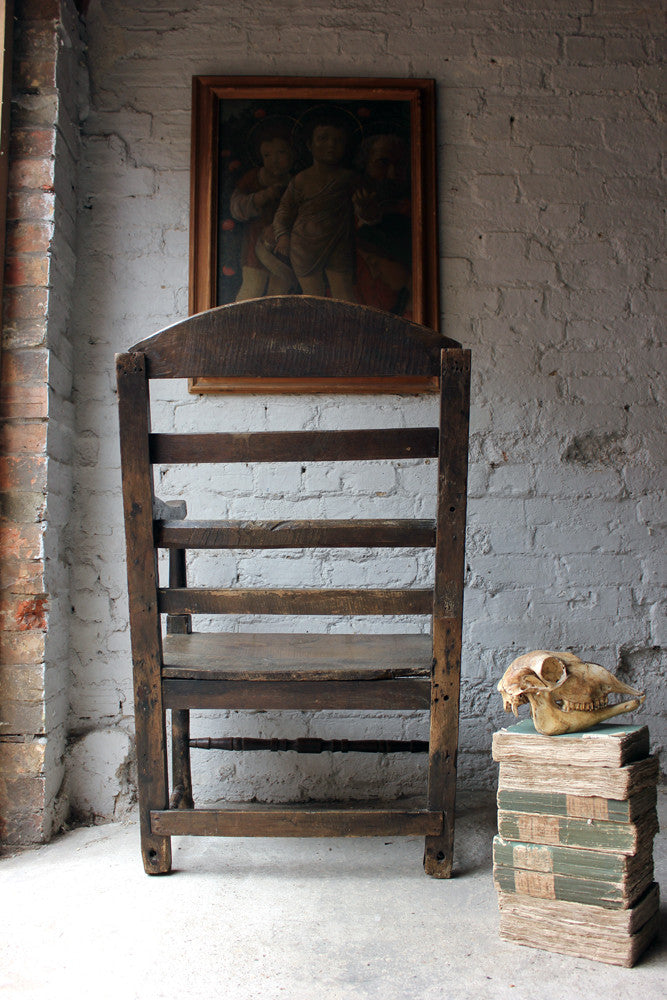 A Charming George II Estate-Made Provincial Open Armchair c.1730