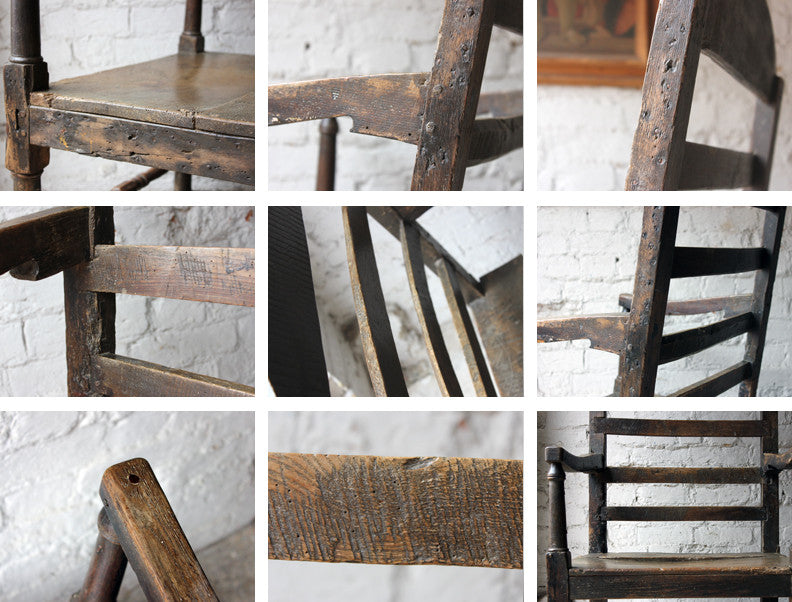A Charming George II Estate-Made Provincial Open Armchair c.1730