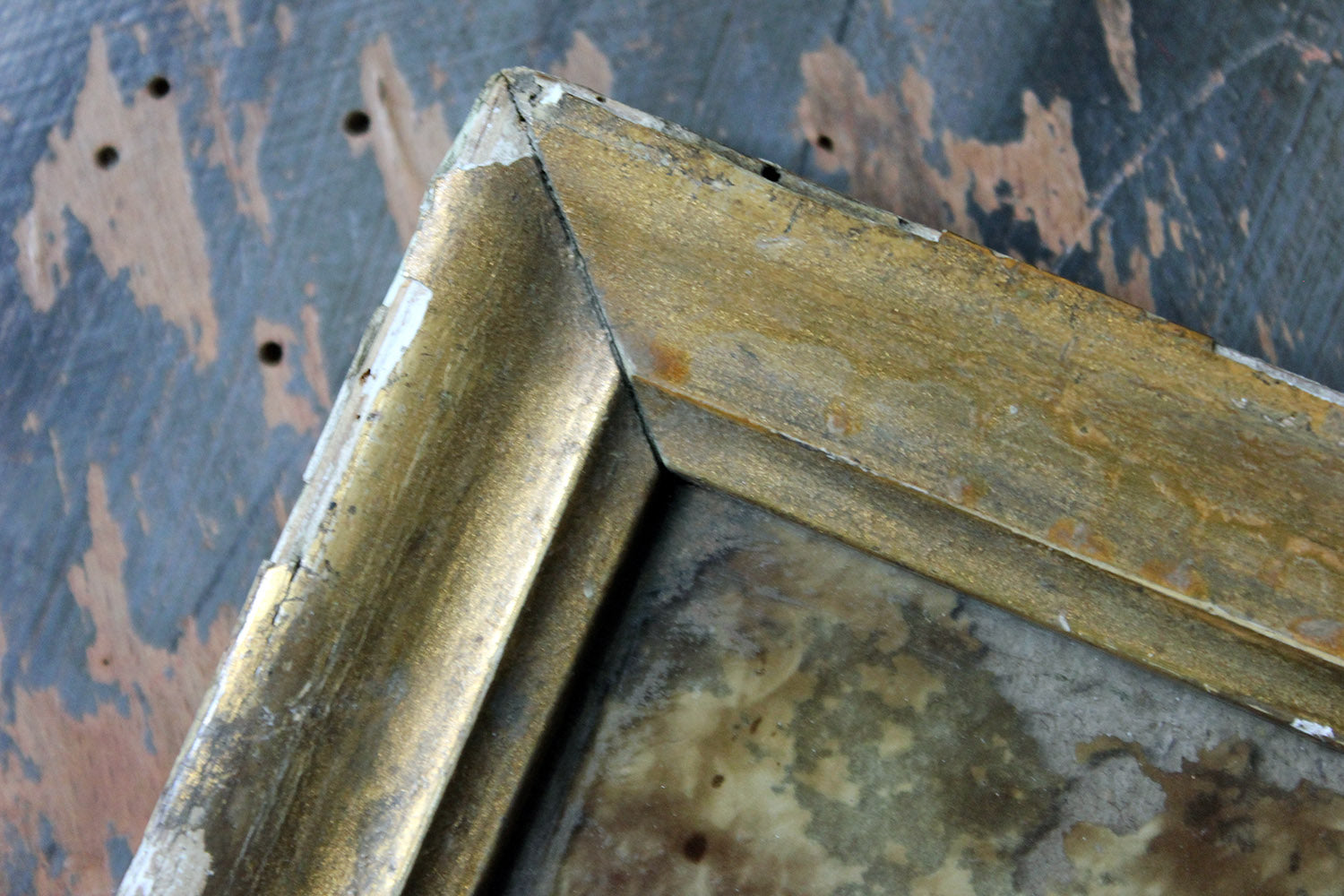 A Distressed Mid 19thC French Framed Daguerreotype of a Family