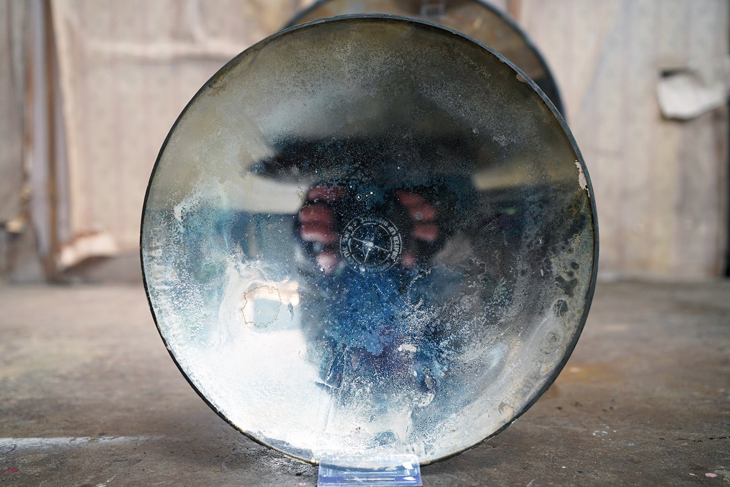 A Collection of Five Mid-20thC WWII Period Parabolic Concave & Prism Mirrors c.1940-68