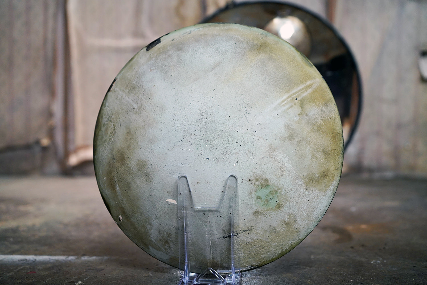 A Collection of Five Mid-20thC WWII Period Parabolic Concave & Prism Mirrors c.1940-68