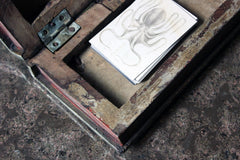 A George III Period Folk Art Painted Book Box c.1800