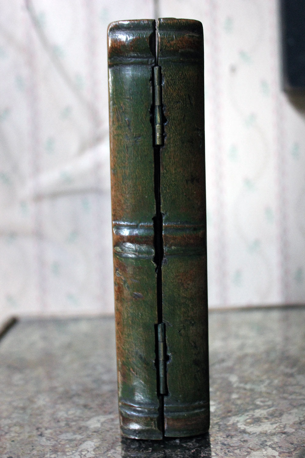 A George III Period Folk Art Painted Book Box c.1800