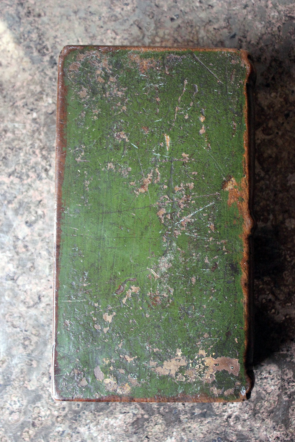 A George III Period Folk Art Painted Book Box c.1800