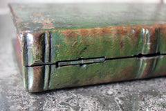 A George III Period Folk Art Painted Book Box c.1800