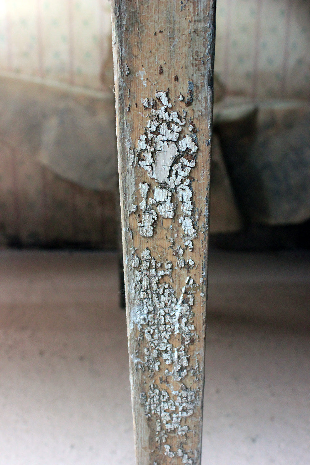 A French Painted Pine Side Table c.1890