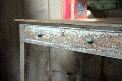 A French Painted Pine Side Table c.1890