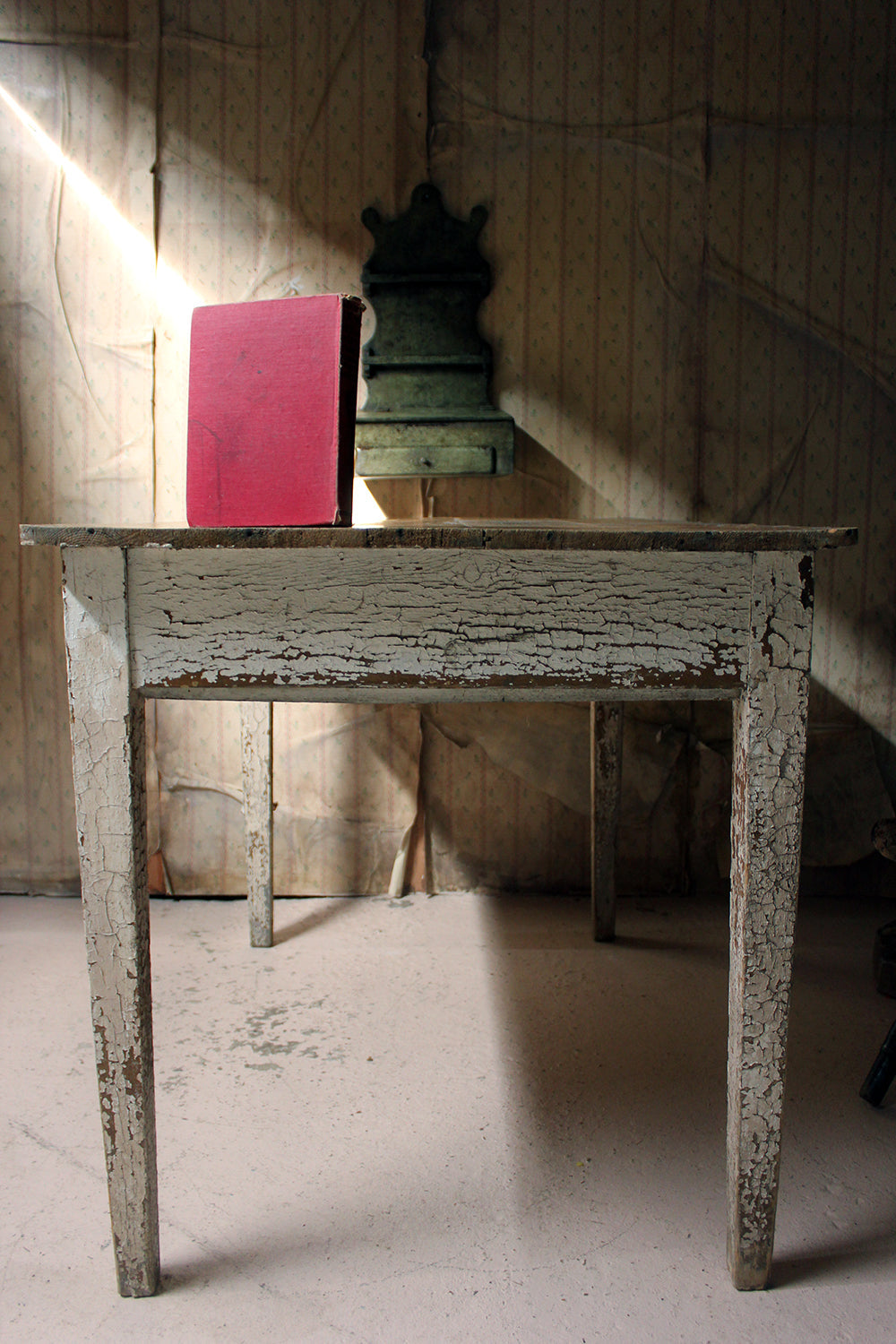 A French Painted Pine Side Table c.1890