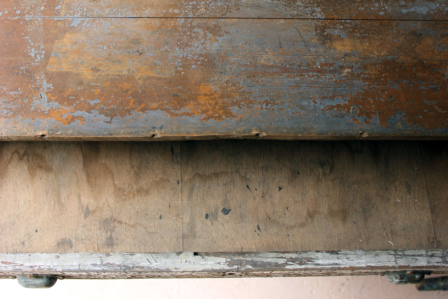 A French Painted Pine Side Table c.1890