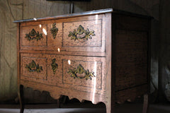 A French Louis XV Style Period Painted Pine Commode c.1890