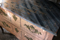 A French Louis XV Style Period Painted Pine Commode c.1890