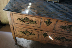 A French Louis XV Style Period Painted Pine Commode c.1890