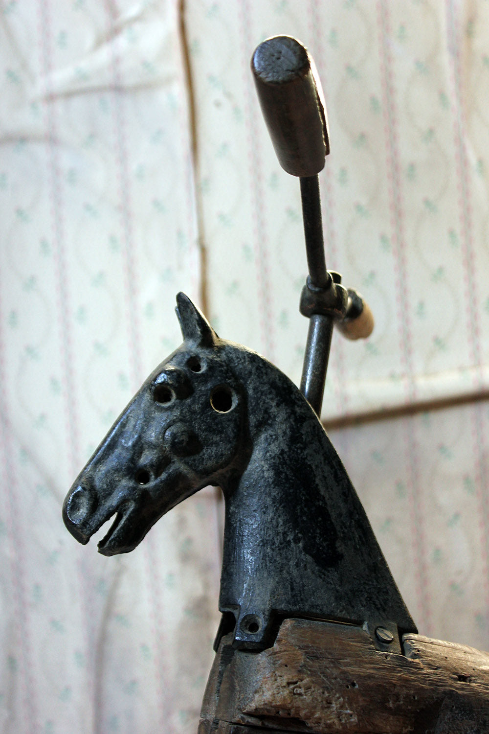A 19thC French Childs Horse Velocipede Tricycle c.1870