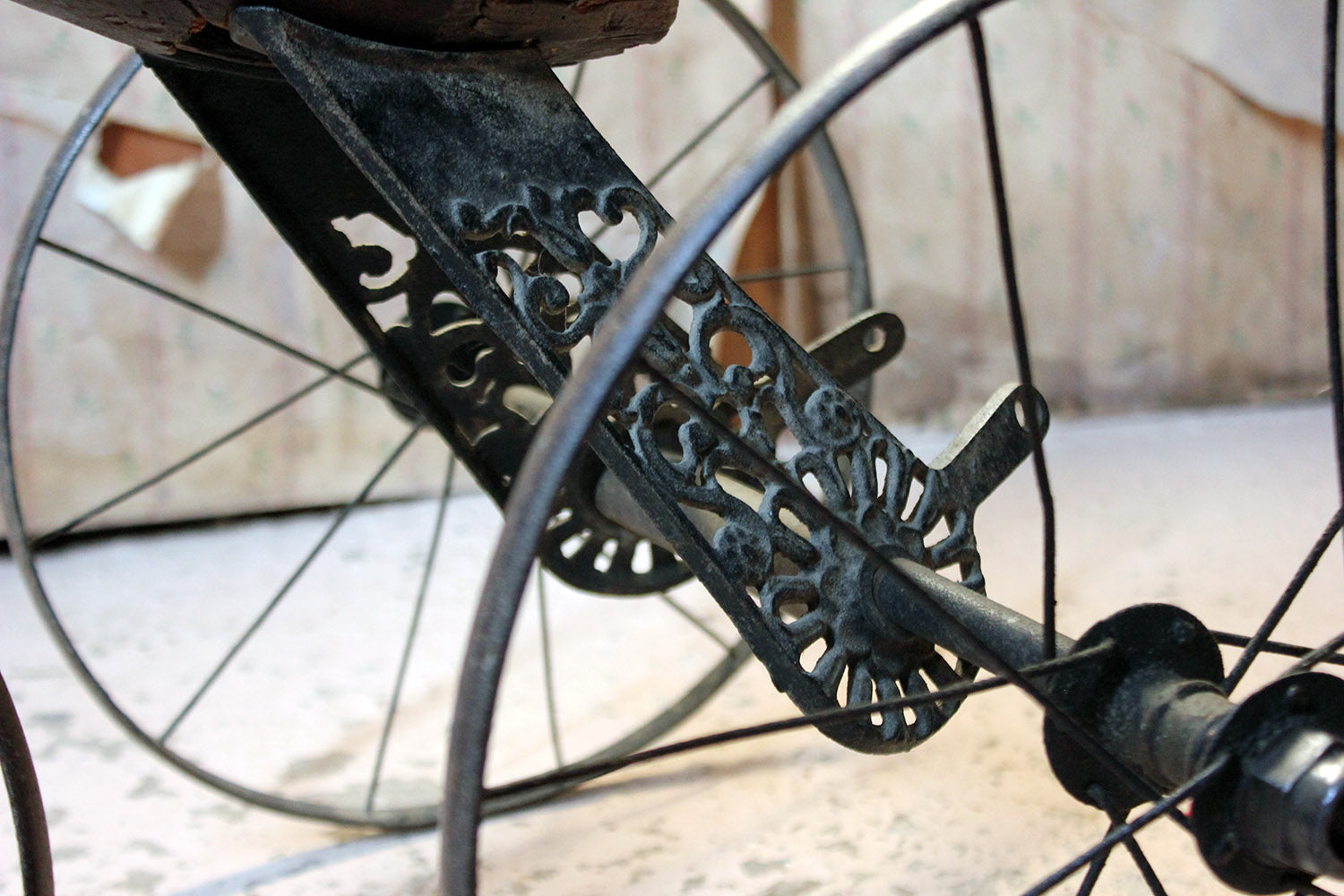 A 19thC French Childs Horse Velocipede Tricycle c.1870