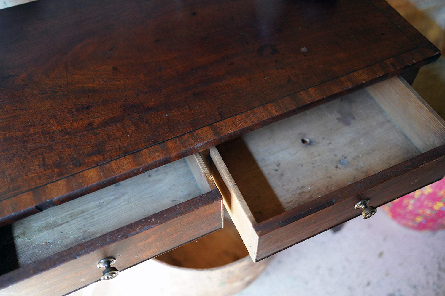 A George III Period Mahogany Side Table c.1800