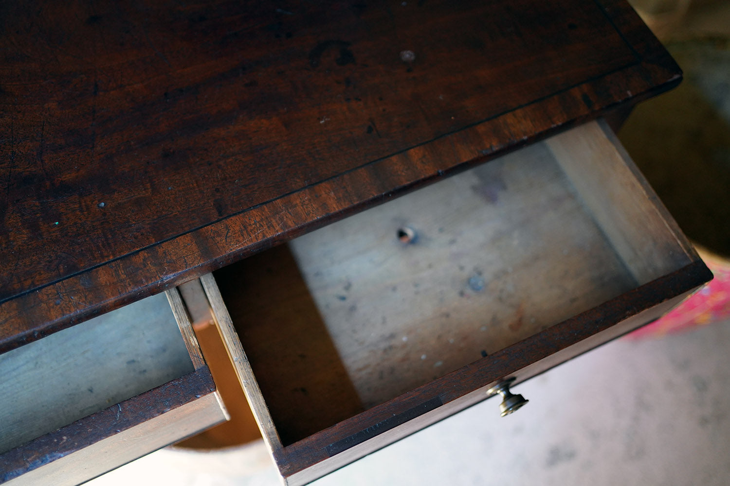 A George III Period Mahogany Side Table c.1800