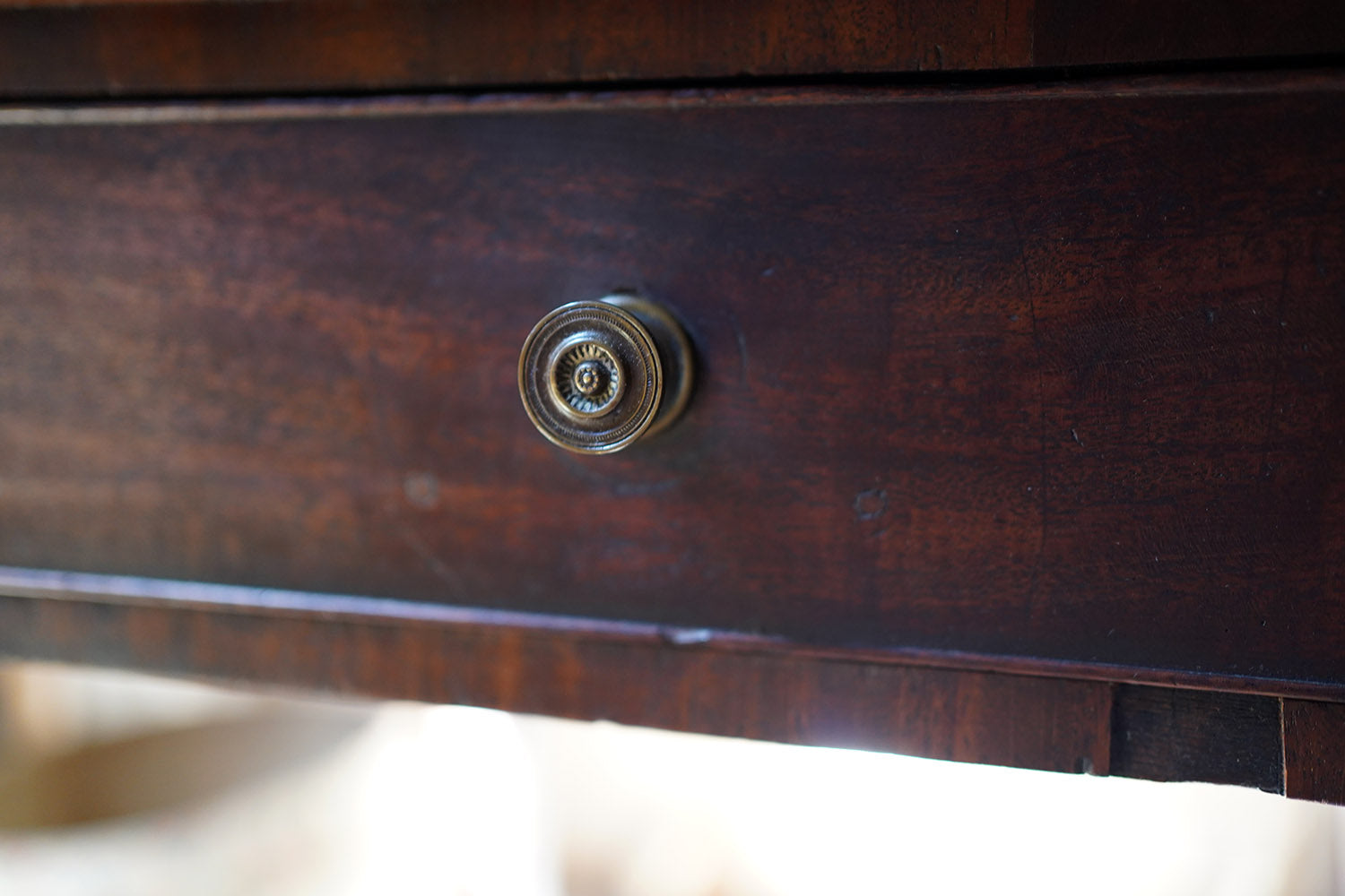 A George III Period Mahogany Side Table c.1800