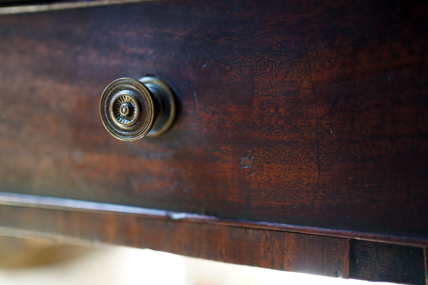 A George III Period Mahogany Side Table c.1800