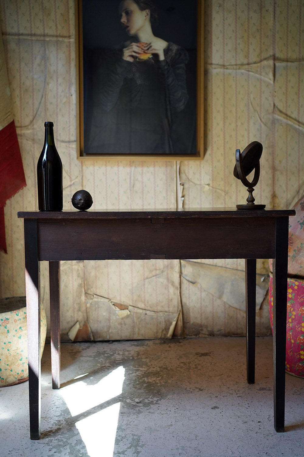 A George III Period Mahogany Side Table c.1800