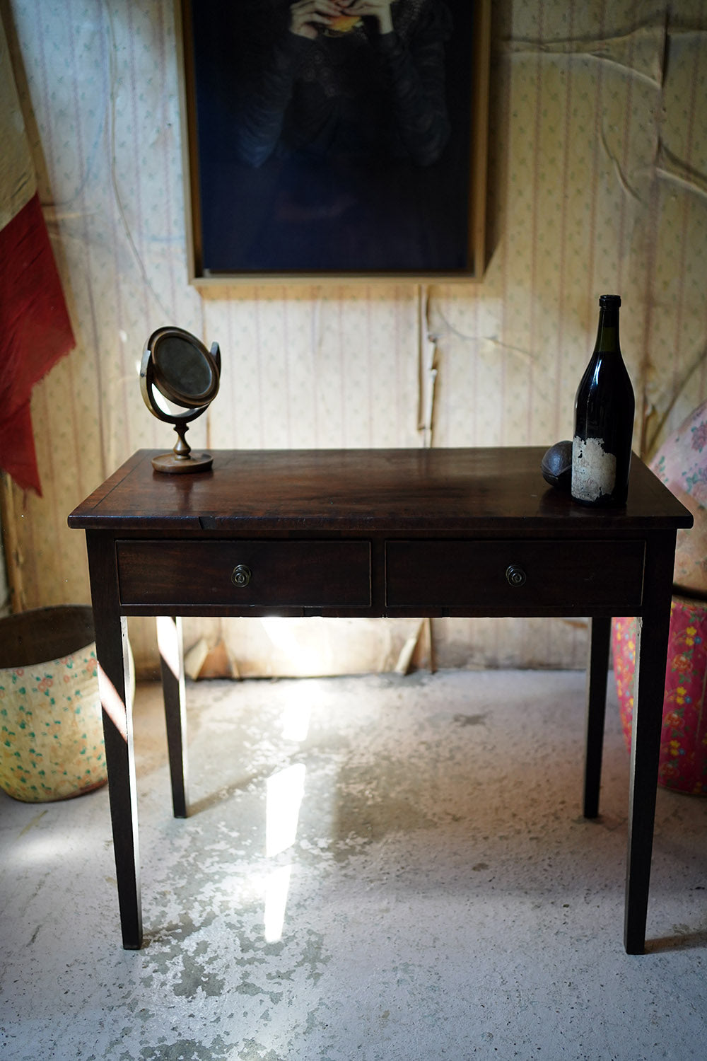 A George III Period Mahogany Side Table c.1800