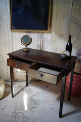A George III Period Mahogany Side Table c.1800
