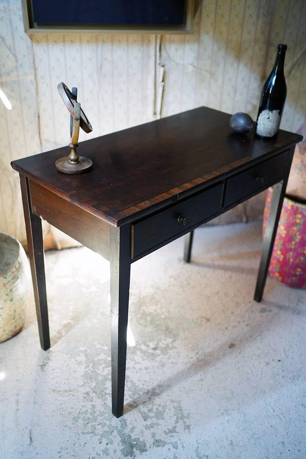 A George III Period Mahogany Side Table c.1800