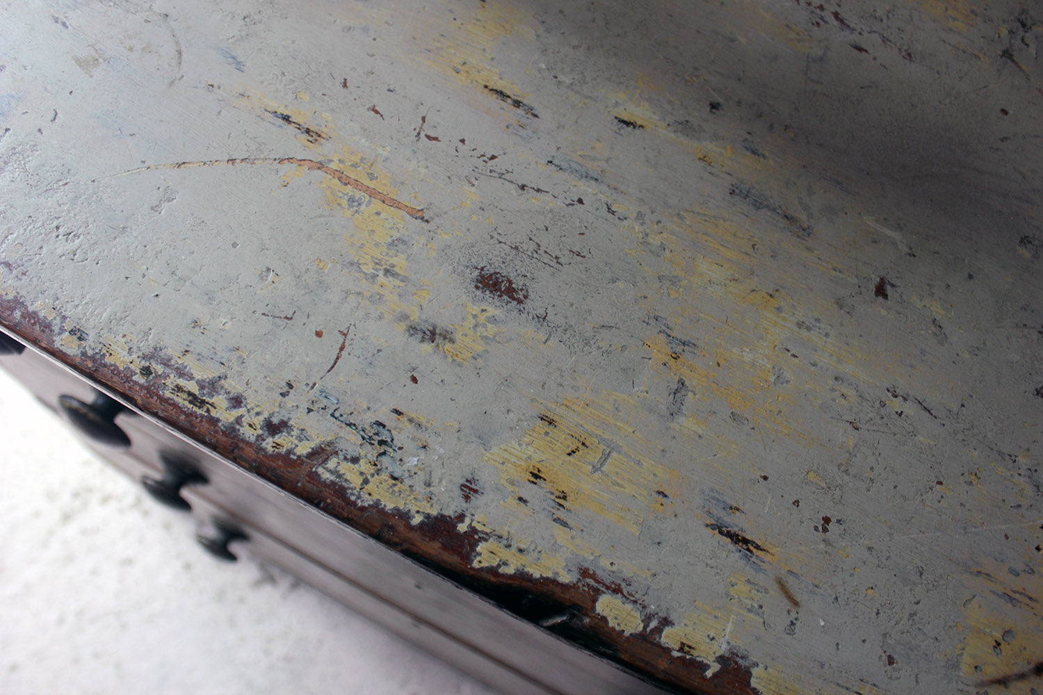 A George III Painted Pine Chest of Drawers c.1810