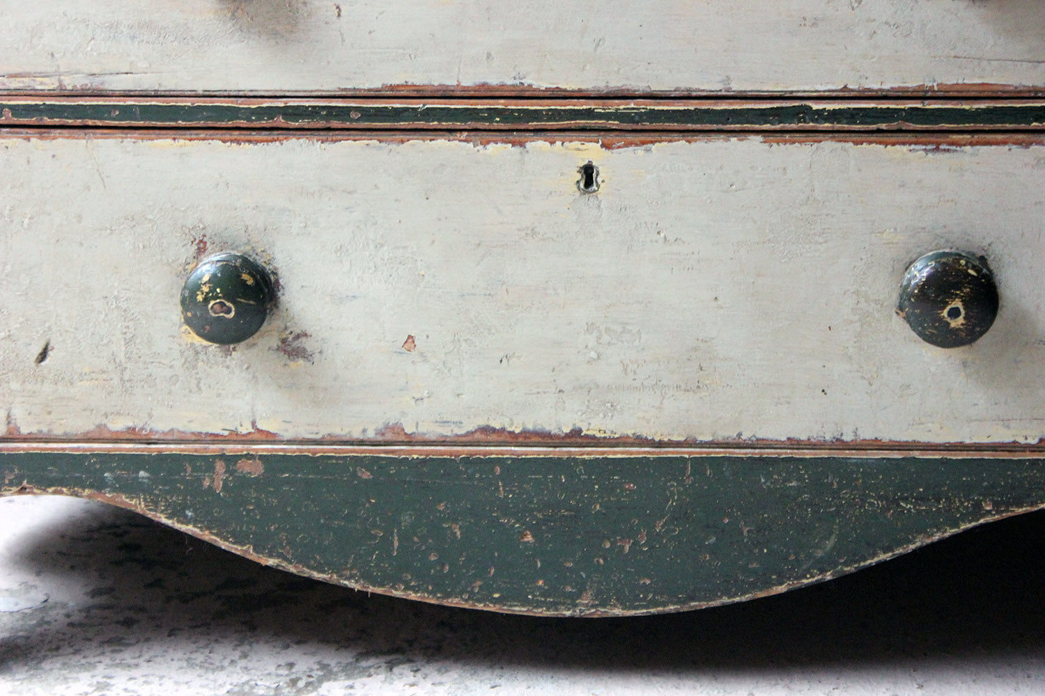 A George III Painted Pine Chest of Drawers c.1810