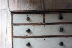 A George III Painted Pine Chest of Drawers c.1810