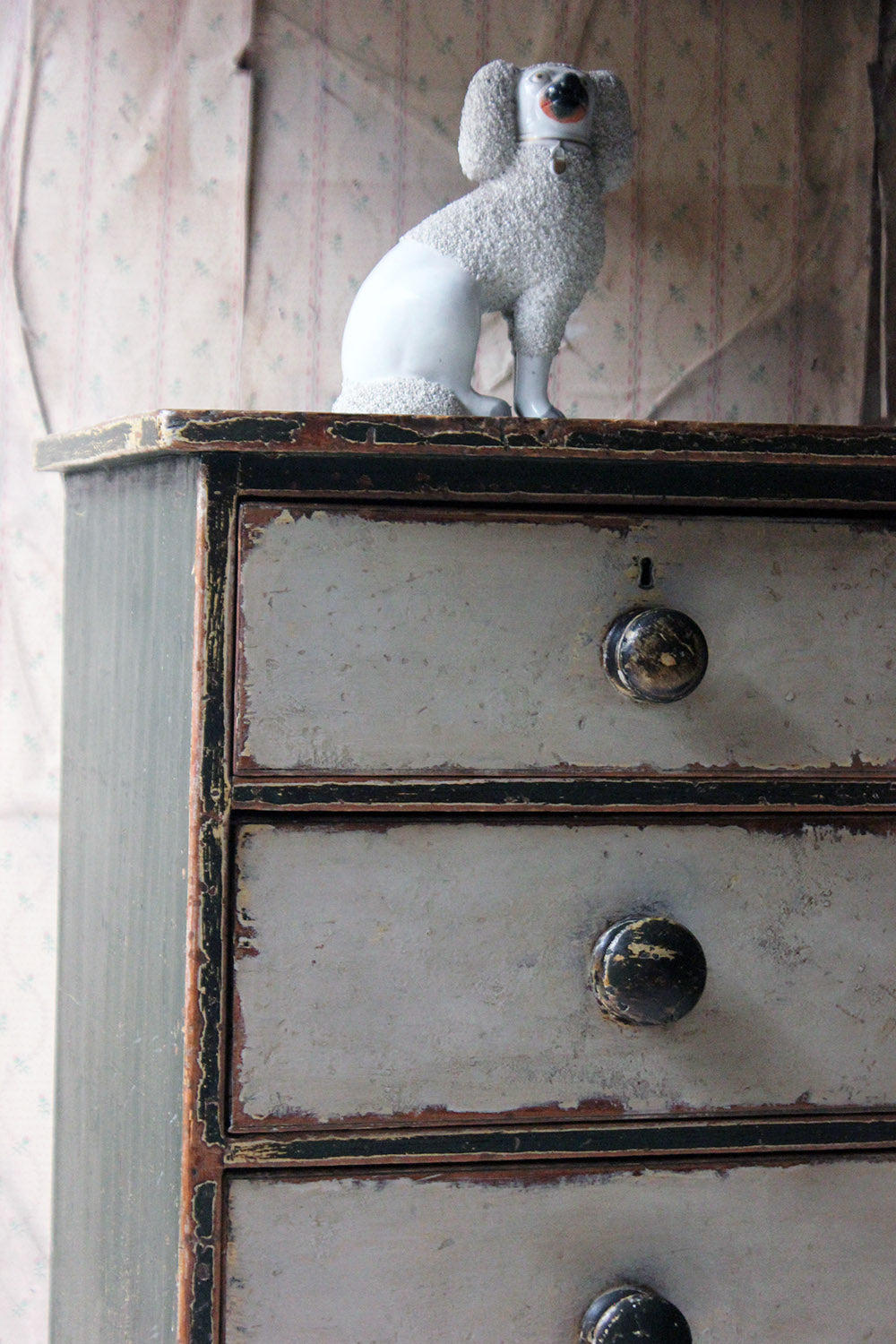 A George III Painted Pine Chest of Drawers c.1810