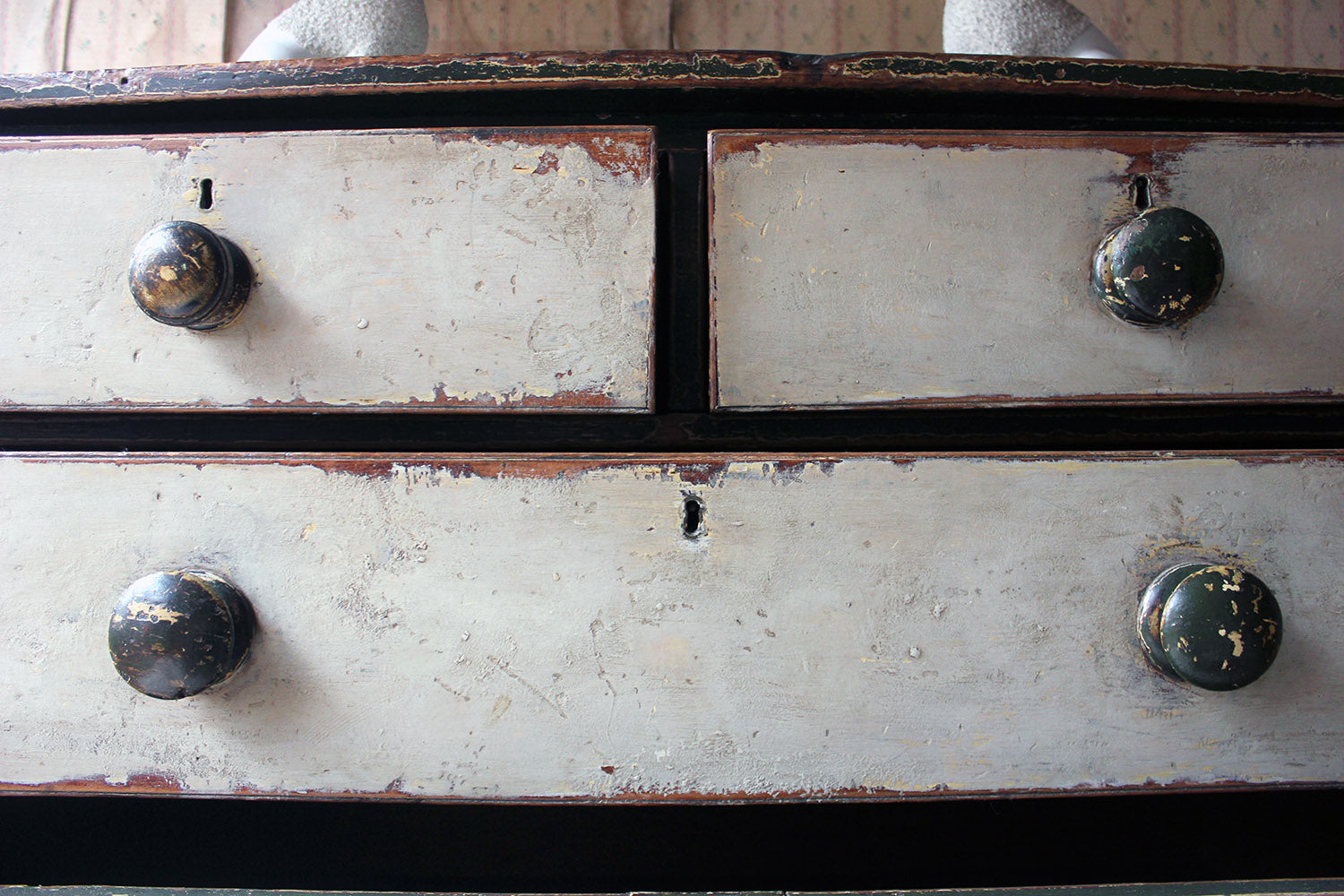 A George III Painted Pine Chest of Drawers c.1810