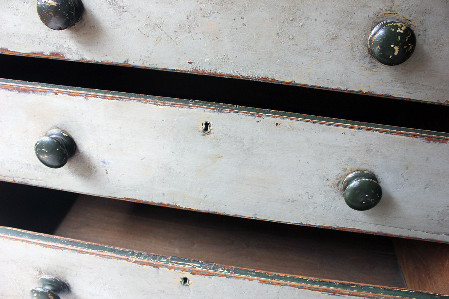 A George III Painted Pine Chest of Drawers c.1810