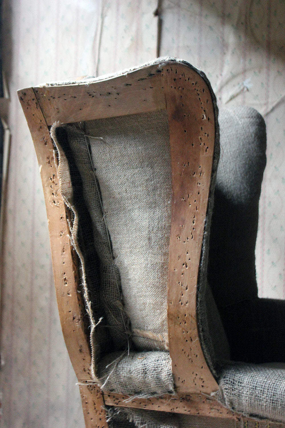 A George III Style Wingback Armchair c.1910