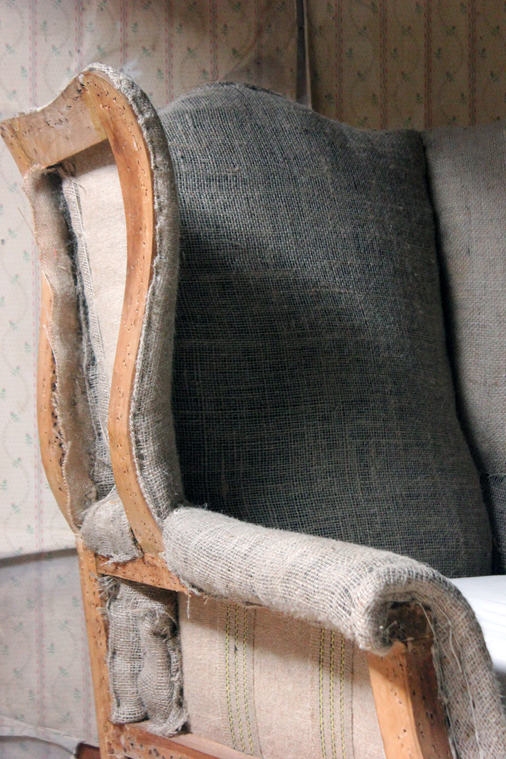 A George III Style Wingback Armchair c.1910