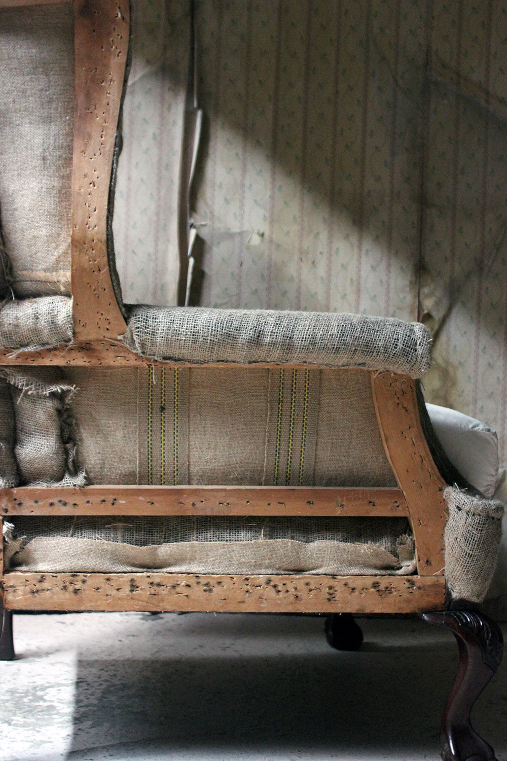 A George III Style Wingback Armchair c.1910