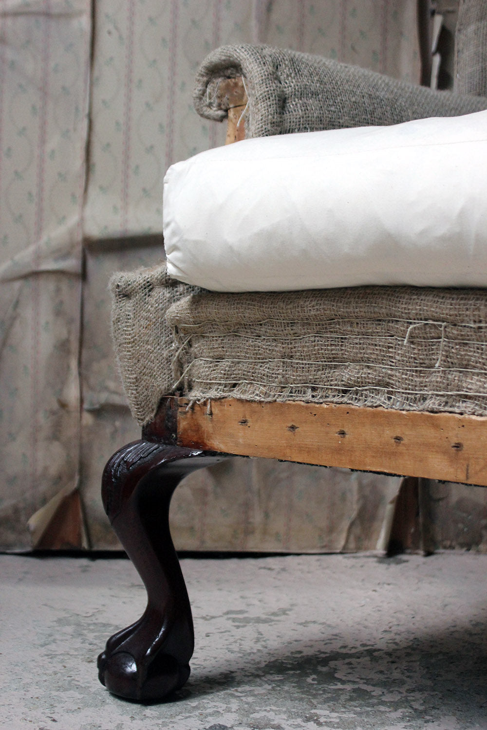 A George III Style Wingback Armchair c.1910