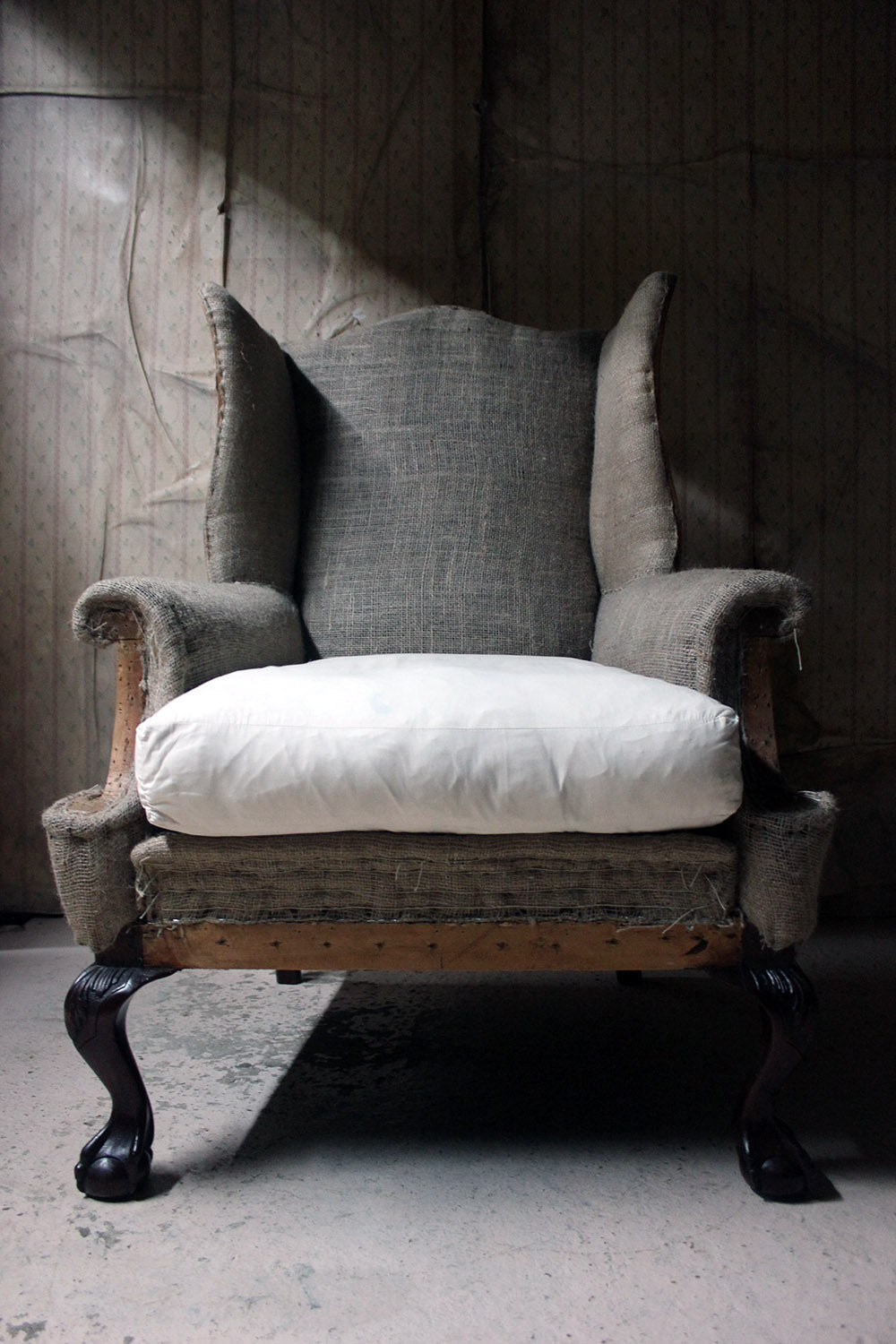 A George III Style Wingback Armchair c.1910