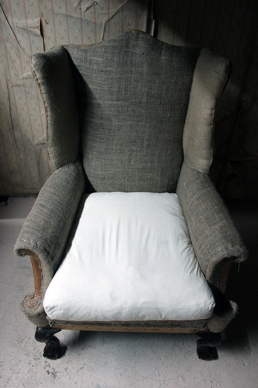 A George III Style Wingback Armchair c.1910