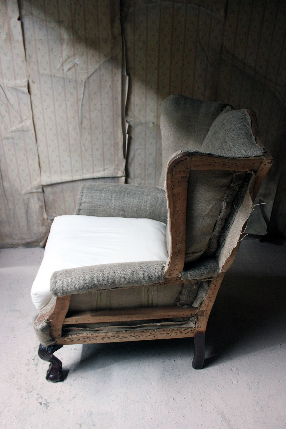 A George III Style Wingback Armchair c.1910